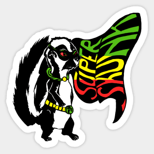 Super Skunk Sticker